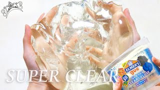 でっかいクリアスライムバケツ買ってみた☆( ﾟДﾟ)ﾃﾞｶ 【エルマーズグー】～スーパークリア～【ASMR】【音フェチ】