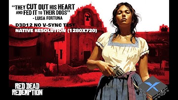 [Xenia] Red Dead Redemption | D3D12 | No V-Sync | Test #1 | [Native Res] | 2160p60✔