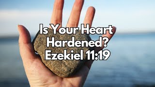 Is Your Heart Hardened? - Ezekiel 11:19 - Daily Devotion - Daily Bible Verse