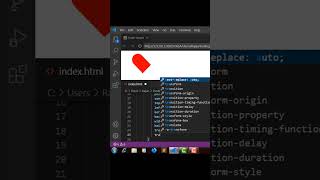 How to make a Heart in CSS #shorts