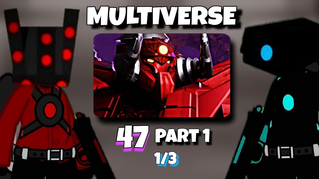 💥 Titans TRIO - S. T. React to Skibidi MULTIVERSE 047 Part 1 (Scene 1/3) | Gacha React