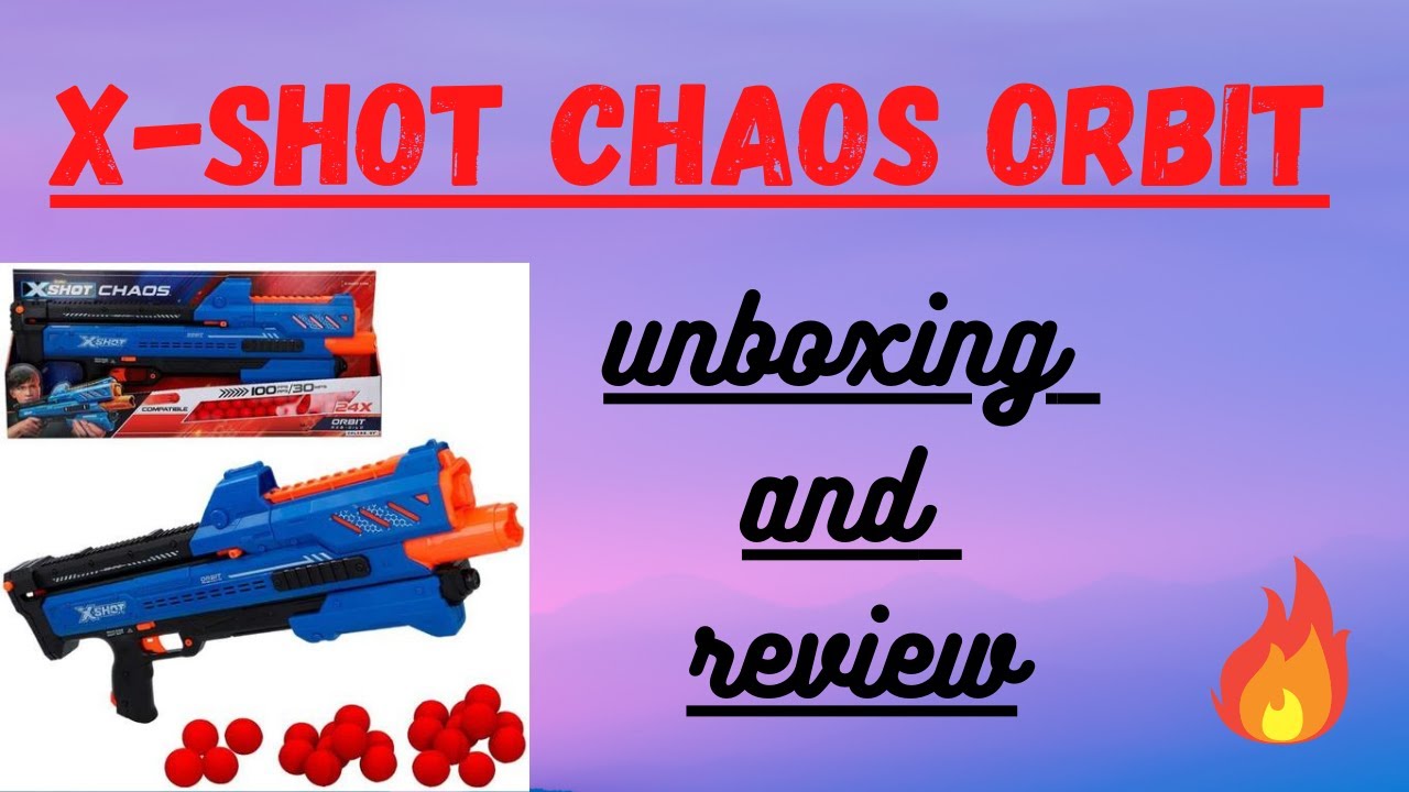 X-shot chaos orbit || unboxing and review