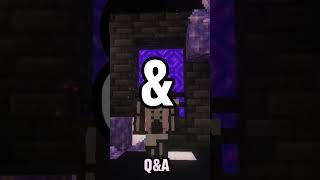 Hosting a Q&amp;A !!! #minecraft