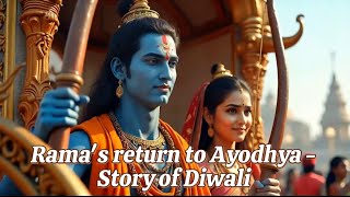 Rama's return to Ayodhya - A story of Diwali