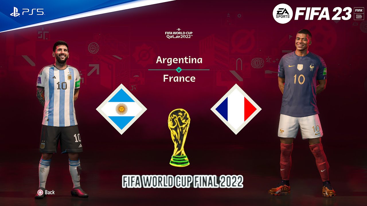 FIFA 23 - Argentina Vs France - FIFA World Cup 2022 Qatar Final PS5™ 4K 