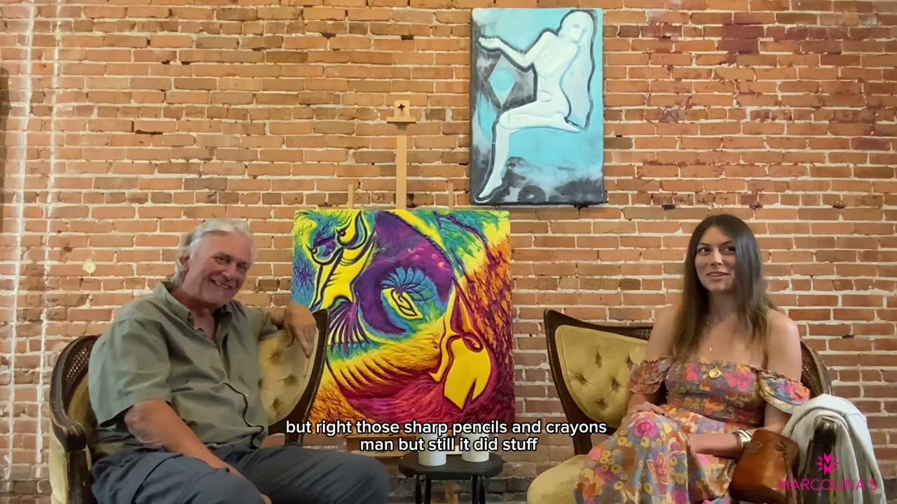 Artists Talk: Delaney Bend Encaustic Artist and Art Therapist