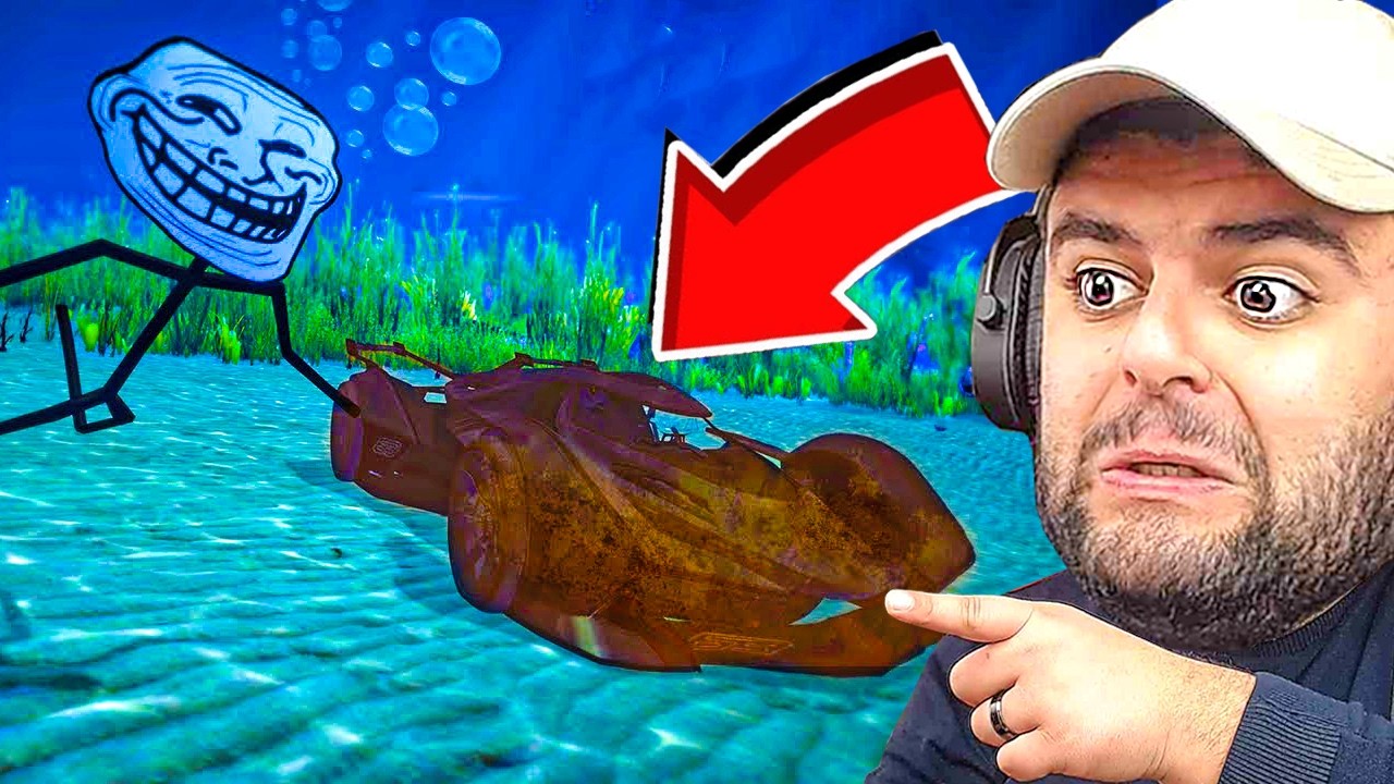 ტროლერებმა წყალქვეშ საიდუმლო გემი მოიპარეს GTA5 ში!