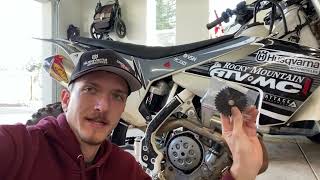 How to replace oil pump gear ktm / Husqvarna 250 350