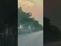 Long Drive in Cloudy Weather - Beautiful Sunset #sunset #hyderabad #vlog #travel