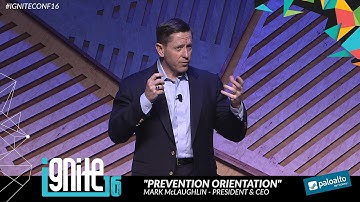 "Prevention Orientation" - Mark McLaughlin at Ignite 2016