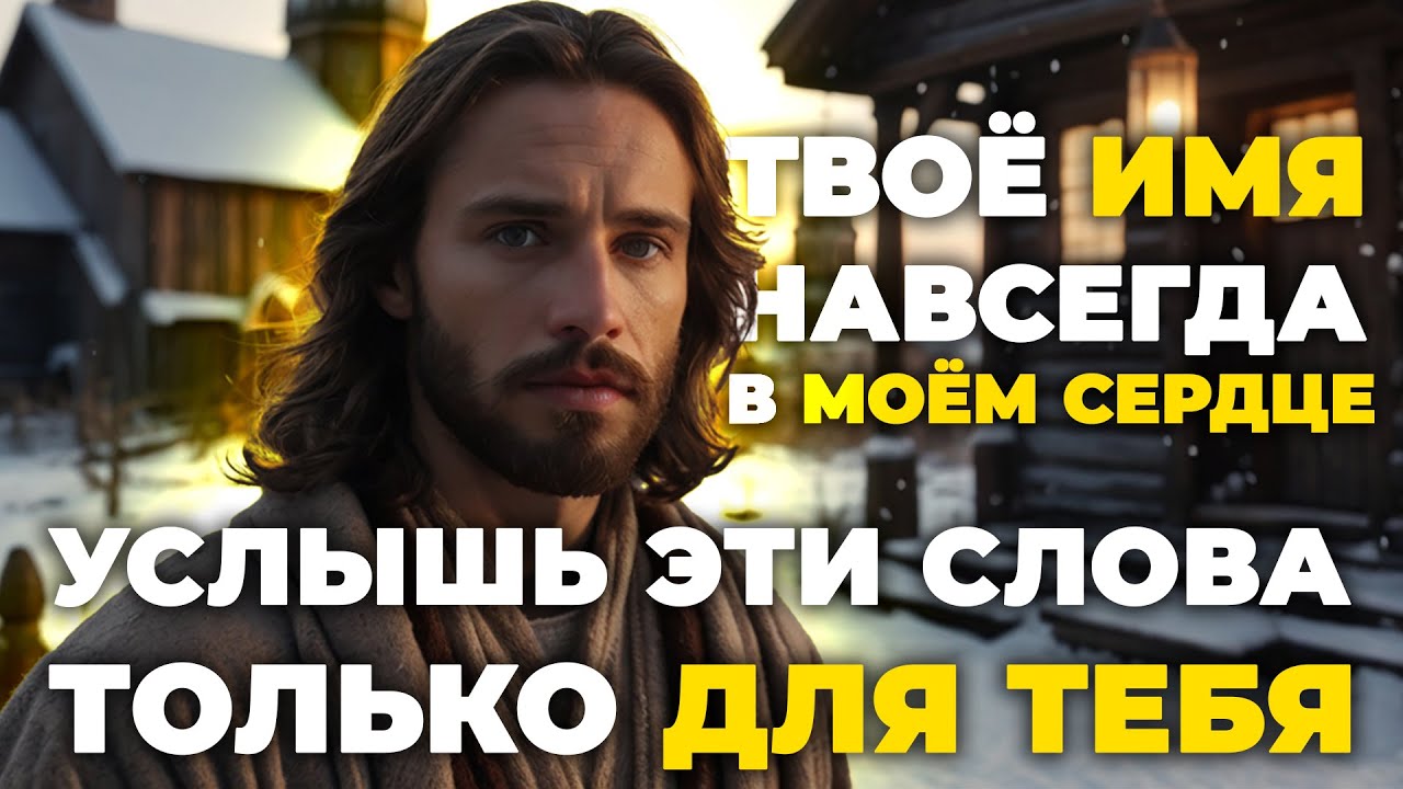 Твоё имя навсегда в моём сердце: Послание любви и утешения от Бога | Божественное послание