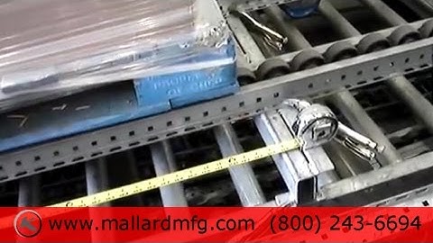 Mallard Pallet Flow Manual Pallet Release