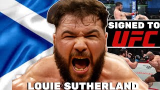 Louie Sutherland MMA Highlights-Scotland Heavyweight Signed to the UFC