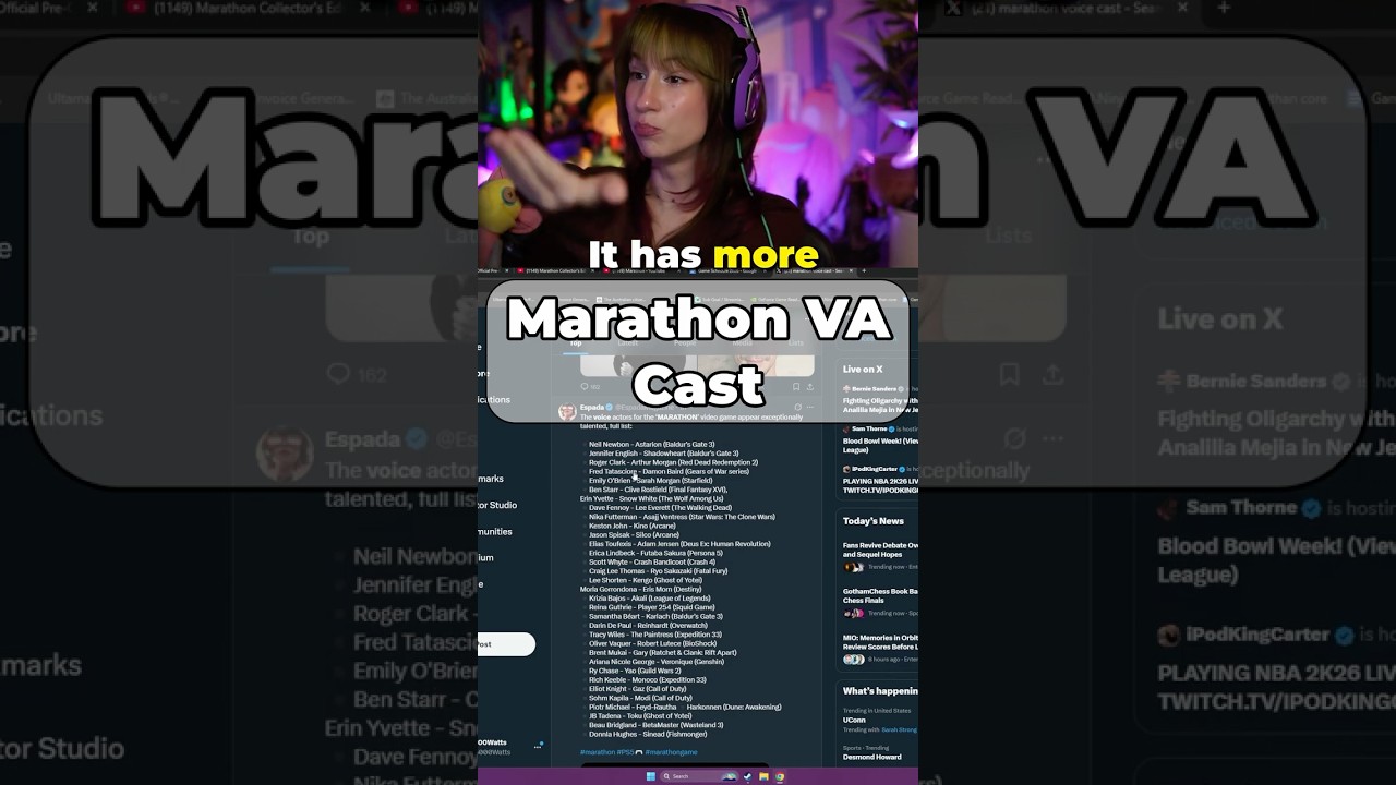 Озвучка в игре Marathon просто невероятная!