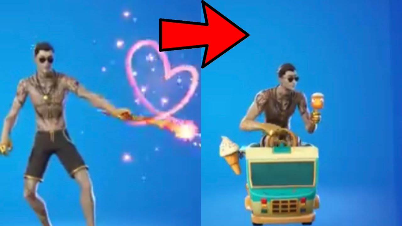 New Cosmic Summer DLC Emotes! Fortnite Season 7 YouTube