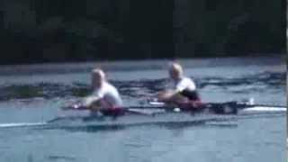 Eric Murray & Hamish Bond training in the Double