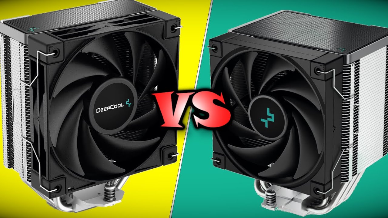 Review: DeepCool AK400 vs AK500 - YouTube