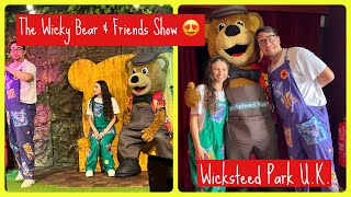 Wicky Bear & Friends Show at Wicksteed Park U.K.
