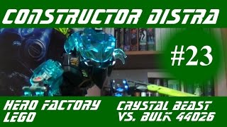 Constructor Distra - Обзор LEGO Фабрика героев 44026 Crystal Beast vs Bulk