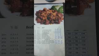 2nd Menu Prices of Fortune Hongkong Seafood Restunant Greenary Baliuag Bulacan