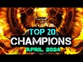 Mcoc top 20 champions april 2024  marvel contest of champions  best champions