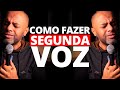 Como fazer SEGUNDA VOZ na hora de cantar (Exercícios com Música)