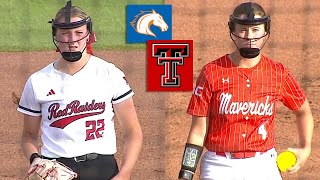 UT Arlington vs #12 Texas Tech Women's College Softball Highlights Full Game, April 23 2025