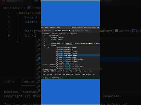 CSS Blend-Mode ის გამოყენების ერთ-ერთი საინტერესო მაგალითი