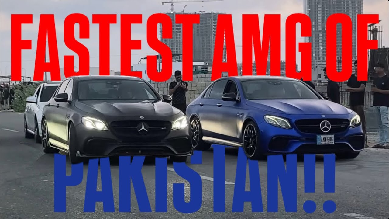 63 RRY IS TUNED??? | Stage 2 E63s vs Stock E63s | Karachi Track Vlog ...