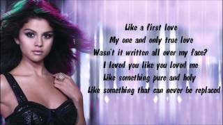 Selena gomez - the way i loved you karaoke / instrumental with lyrics
on screen