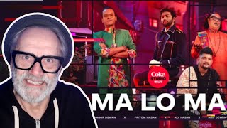 MA LO MA | Coke Studio Bangla Season 3 | REACTION (Italian artist)