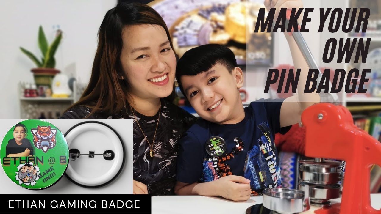 Make Your Own Pin Badge (Button Pin)