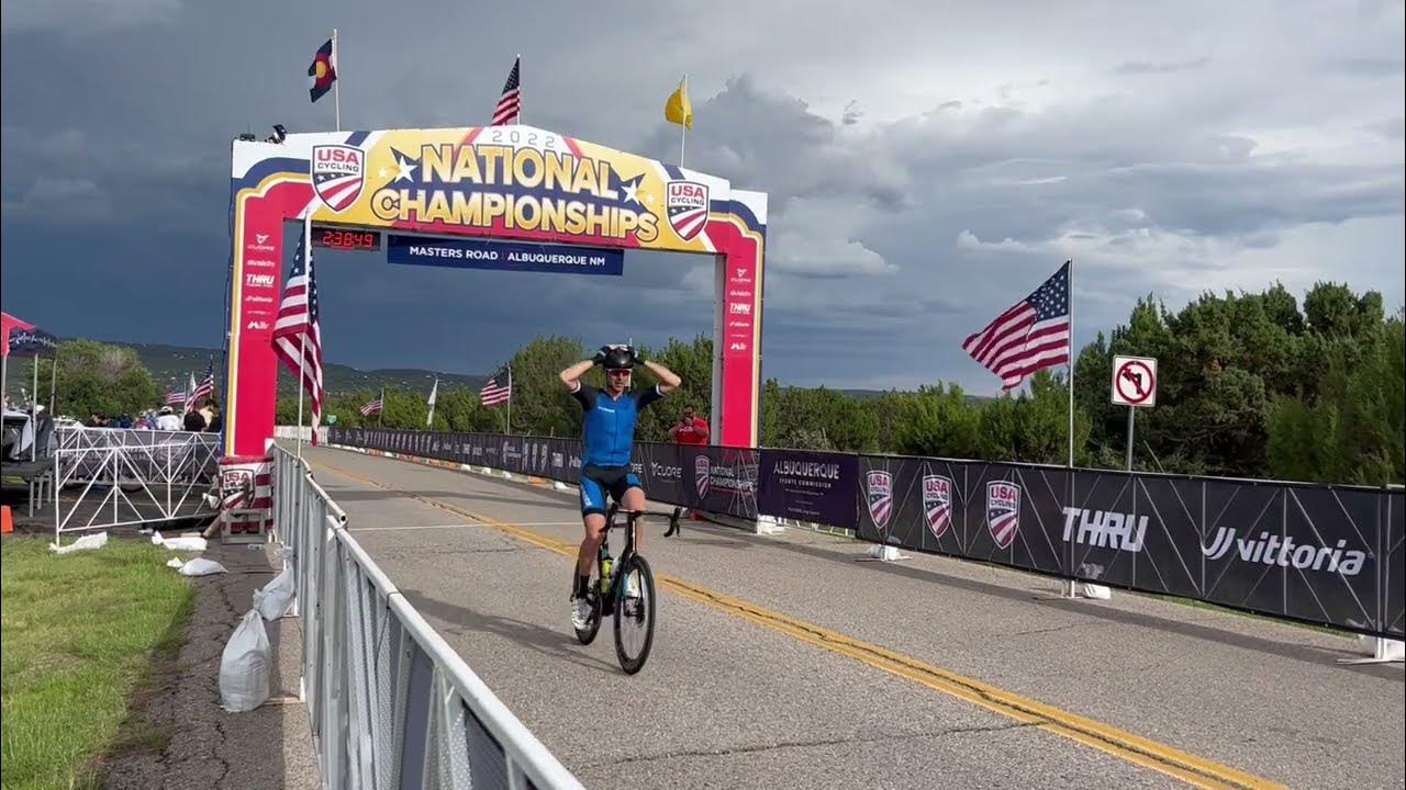Ben Sharp wins 2022 USA Cycling Masters Road Nationals! YouTube