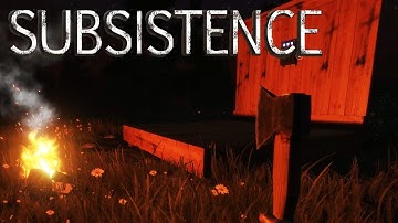 Subsistence - New HARDCORE Mode Update, How to Survive the First Night - Gameplay Highlights Ep 1