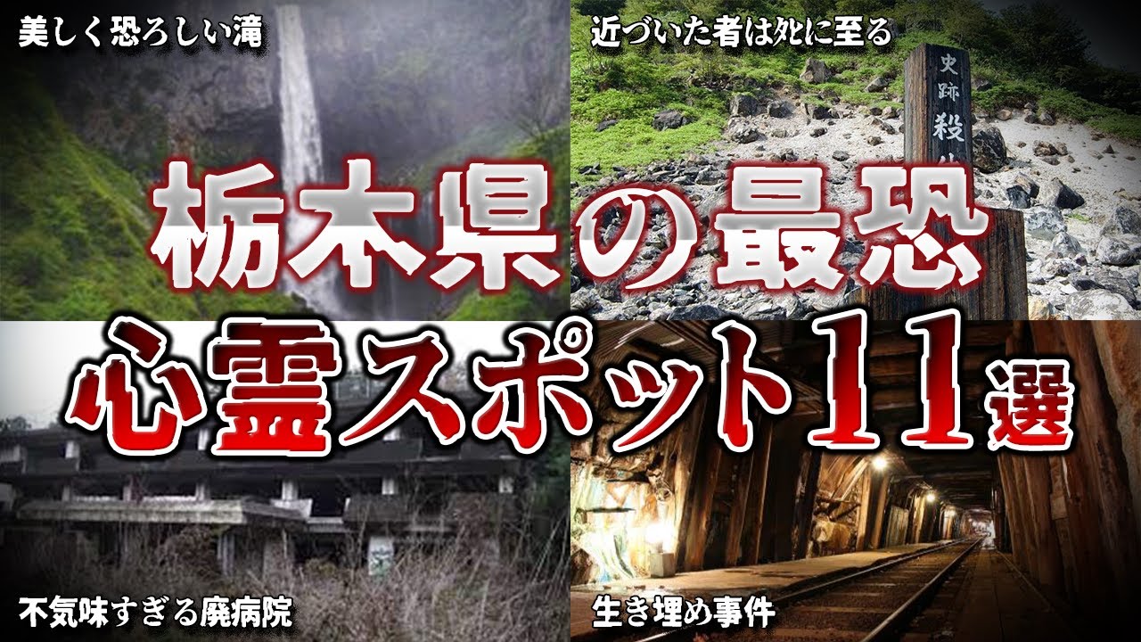 【ゆっくり解説】怖すぎる…。栃木県の心霊スポット11選【ホラー】