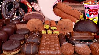 Asmr Dubai Chocolate Chewy Cookie Ice Cream Dessert Mukbang 두바이쫀득쿠키 초콜릿 먹방 ドバイチョコ餅 咀嚼音 Eating Sounds
