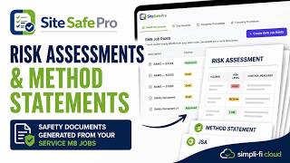 How to Create RAMS with SiteSafe Pro | ServiceM8 addon Integration