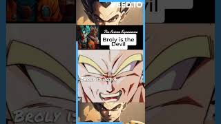 Broly is the Devil anime dbz dbza broly goku gohan trunks vegeta supersaiyan teamfourstar