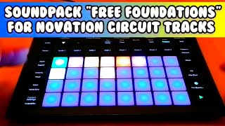 🔊New Soundpack FREE FOUNDATIONS Novation CIRCUIT TRACKS