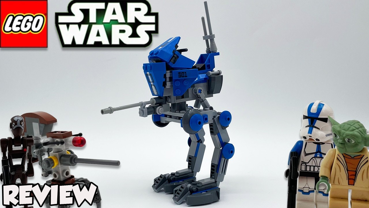 Lego Star Wars 75002 AT-RT Review! - YouTube