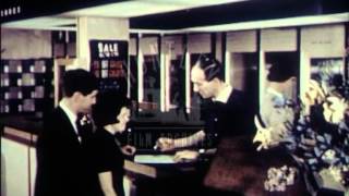 Ten Pin Bowling, 1960's - Film 7168