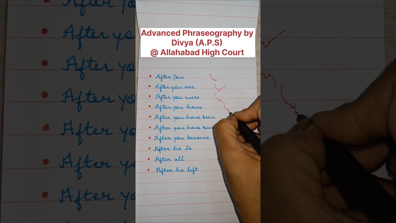 Advanced Phraseography 