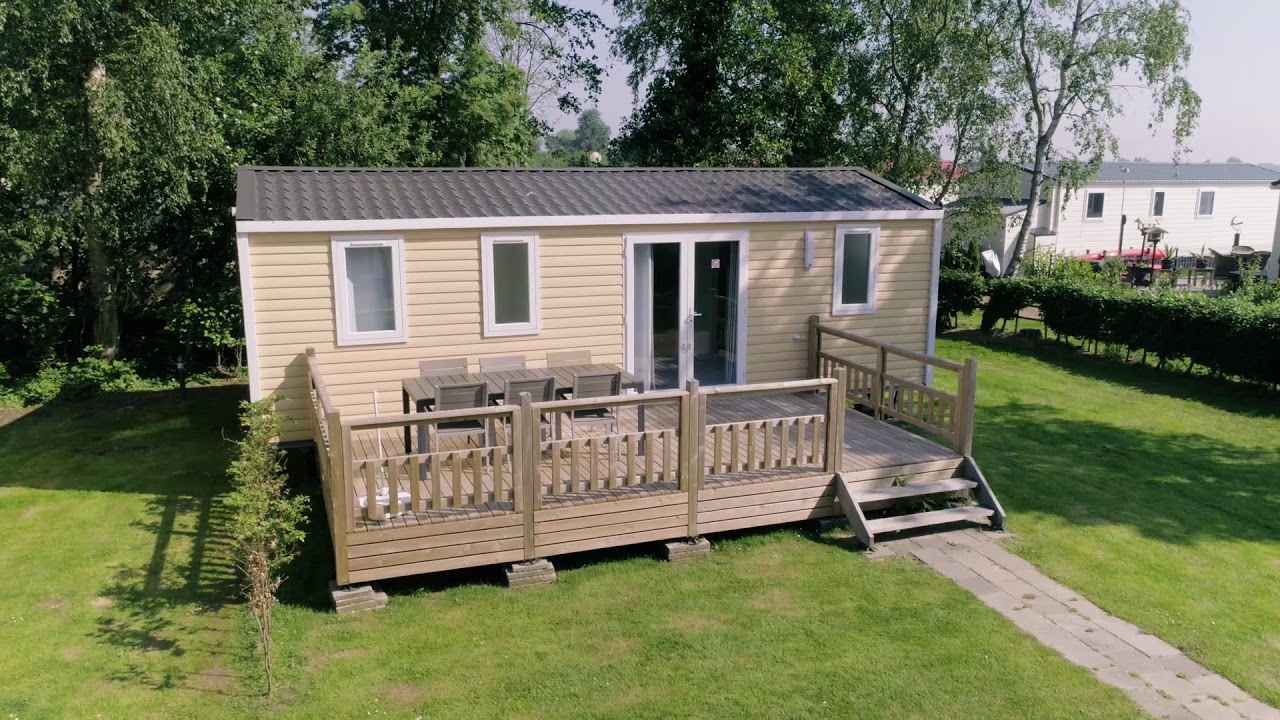 Mobilheim Spinaker Friesland Ferienpark Bergumermeer YouTube