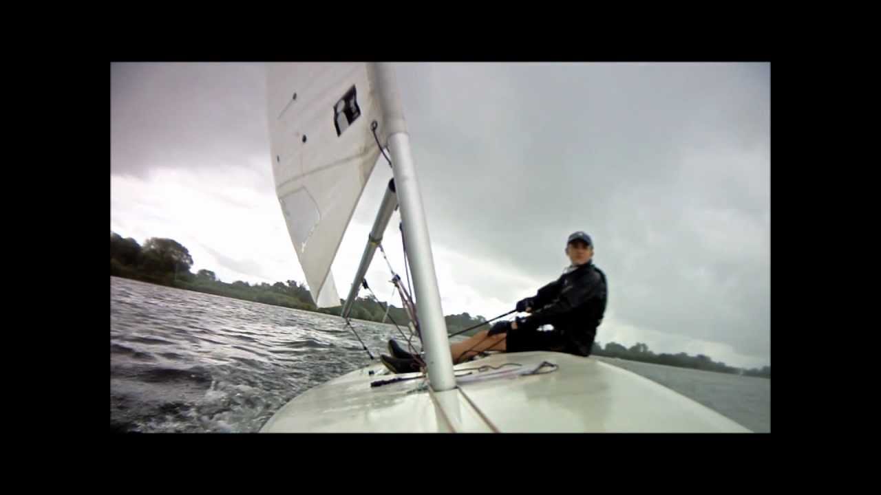 Laser Sailing - On board video - Pursuit race
