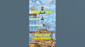 Trying to get on a treadmill | A NOOB plays Braid Blind Playthrough