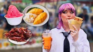 I went to the biggest Thai Streetfood Market in Germany and tried everything for you