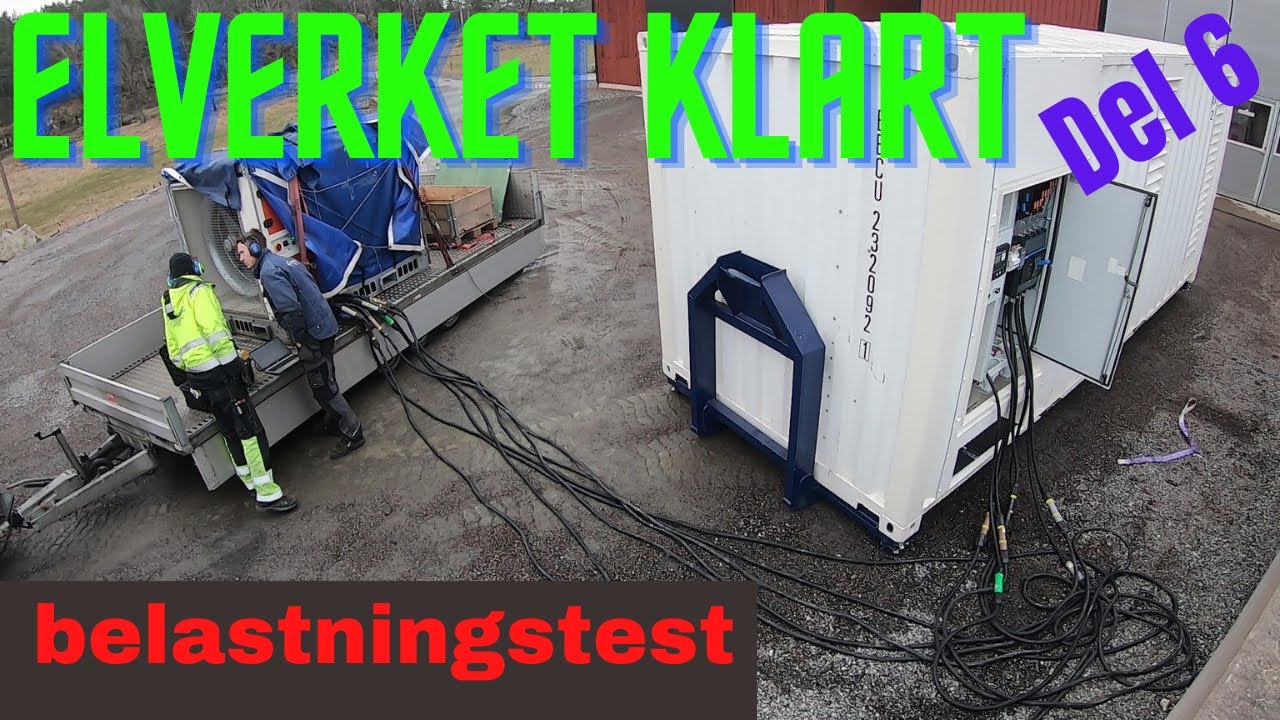 Vi bygger ett stort elverk