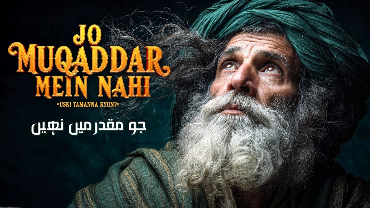 Jo Muqaddar Mein Nahin |  Uski Tamanna Kya Karein? | This Qawwali Will Heal Your Heart 💔