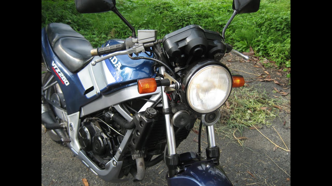 VTZ250  早い者勝ち　始動動画あり ☆VTZ250 MC15-106～ 始動走行チェック動画 ☆ - YouTube