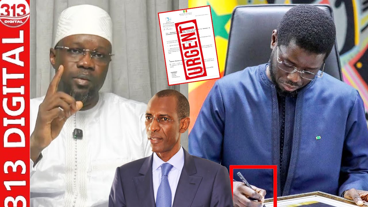 Abdoulaye D. Diallo Pm, remplace Sonko limogé par…? Réaction de Sylla au manque de com du Pr Diomaye